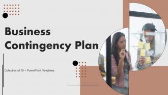Business Contingency Plan Powerpoint PPT Template Bundles