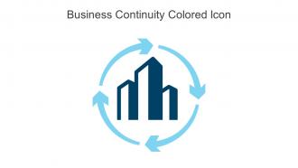 Business Continuity Colored Icon In Powerpoint Pptx Png And Editable Eps Format