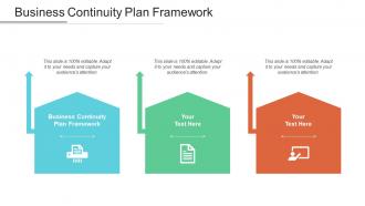 Business continuity plan framework ppt powerpoint presentation infographics microsoft cpb