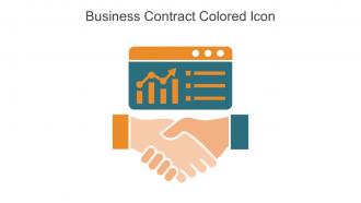 Business Contract Colored Icon In Powerpoint Pptx Png And Editable Eps Format