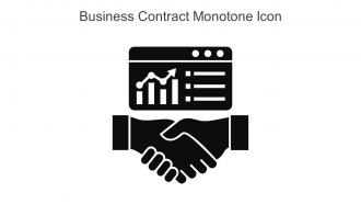 Business Contract Monotone Icon In Powerpoint Pptx Png And Editable Eps Format
