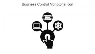 Business Control Monotone Icon In Powerpoint Pptx Png And Editable Eps Format