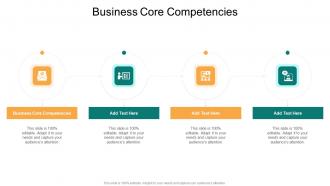 Business Core Competencies In Powerpoint And Google Slides Cpb