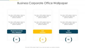 Business Corporate Office Wallpaper In Powerpoint And Google Slides Cpb