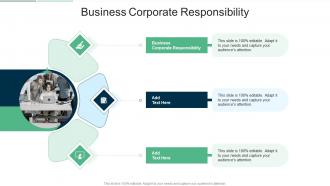 Business Corporate Responsibility In Powerpoint And Google Slides Cpb