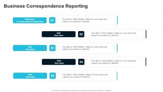 Business Correspondence Reporting In Powerpoint And Google Slides Cpb