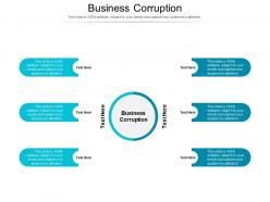 Business corruption ppt powerpoint presentation ideas slide download cpb