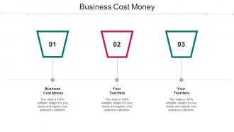 Business Cost Money Ppt Powerpoint Presentation Infographics Sample Cpb