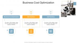 Business Cost Optimization In Powerpoint And Google Slides Cpb