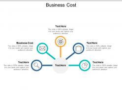 Business cost ppt powerpoint presentation slides influencers cpb