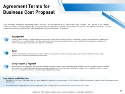 Business cost proposal powerpoint presentation slides