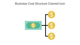 Business Cost Structure Colored Icon In Powerpoint Pptx Png And Editable Eps Format