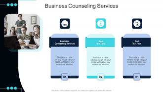 Business Counseling Services In Powerpoint And Google Slides Cpb