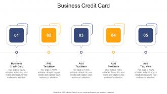 Business Credit Card In Powerpoint And Google Slides Cpb