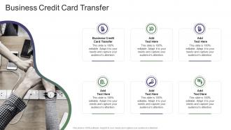 Business Credit Card Transfer In Powerpoint And Google Slides Cpb