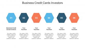 Business Credit Cards Investors Ppt Powerpoint Presentation Pictures Display Cpb