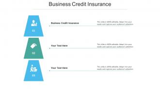 Business credit insurance ppt powerpoint presentation summary pictures cpb