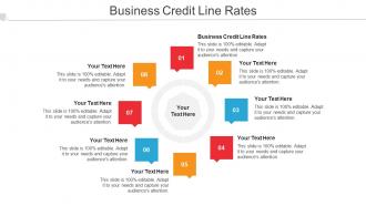 Business Credit Line Rates Ppt Powerpoint Presentation Ideas Master Slide Cpb