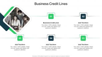 Business Credit Lines In Powerpoint And Google Slides Cpb