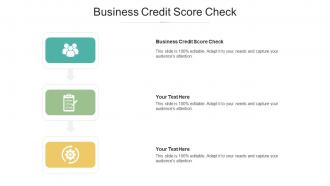 Business credit score check ppt powerpoint presentation ideas demonstration cpb