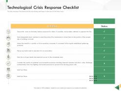 Business Crisis Preparedness Deck Powerpoint Presentation Slides
