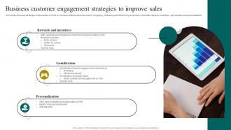 Business Customer Engagement Strategies To Improve Sales