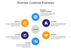 Business customer examples ppt powerpoint presentation gallery slide portrait cpb