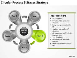 Business cycle diagram 5 stages strategy powerpoint templates ppt backgrounds for slides 0515