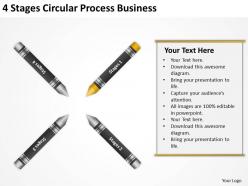 Business cycle diagram circular process powerpoint templates ppt backgrounds for slides