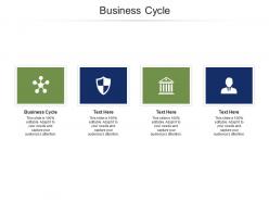 Business cycle ppt powerpoint presentation professional influencers cpb