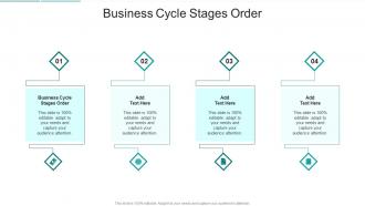 Business Cycle Stages Order In Powerpoint And Google Slides Cpb