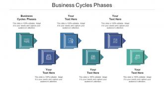 Business cycles phases ppt powerpoint presentation professional summary cpb