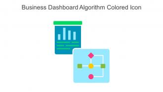 Business Dashboard Algorithm Colored Icon In Powerpoint Pptx Png And Editable Eps Format