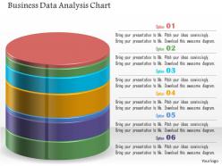 Business data analysis chart powerpoint templates