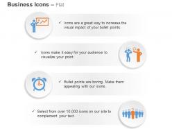 Business data growth limit team lead brainstorming ppt icons graphics