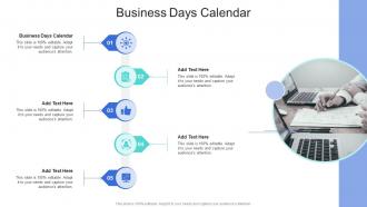 Business Days Calendar In Powerpoint And Google Slides Cpb