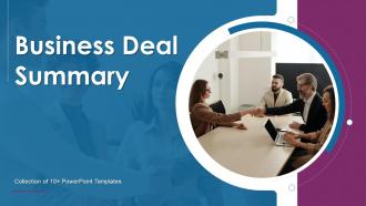 Business Deal Summary Powerpoint Ppt Template Bundles