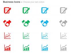 Business deals growth analysis ppt icons graphics