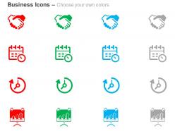 Business deals time management ppt icons graphics