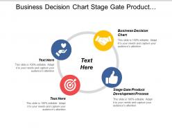 Business decision chart stage gate product development process cpb
