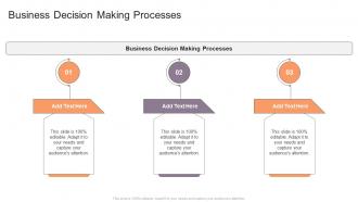 Business Decision Making Processes In Powerpoint And Google Slides Cpb