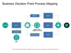 Business decision point process mapping