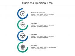 Business decision tree ppt powerpoint presentation infographics aids cpb