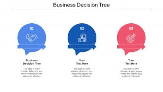 Business Decision Tree Ppt Powerpoint Presentation Layouts Display Cpb