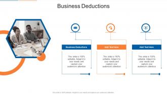 Business Deductions In Powerpoint And Google Slides Cpb