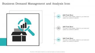 Business Demand Management And Analysis Icon