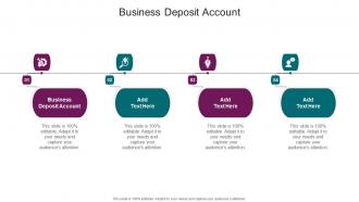 Business Deposit Account In Powerpoint And Google Slides Cpb
