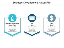 Business development action plan ppt powerpoint presentation slides cpb