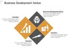 Business development advice ppt powerpoint presentation file samples cpb