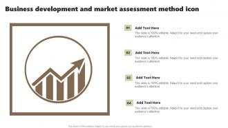 Business Development And Market Assessment Method Icon